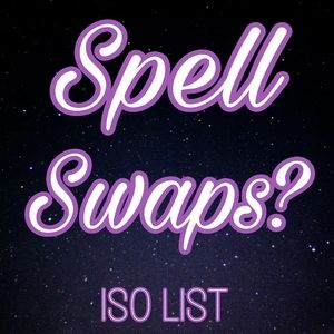 ☆SPELL ISO☆ Updated 4/10/24!!